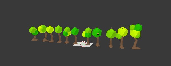 Low Poly Trees preview image 1